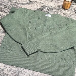 Old Navy Sage Green Women's Crew Neck Sweater